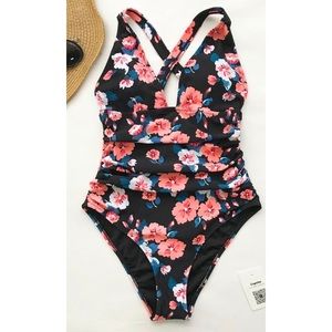 Cure floral swimsuit